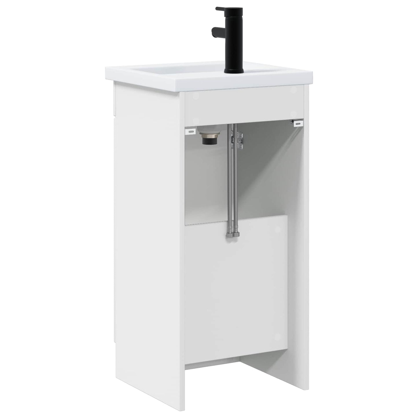 Mobile da bagno con lavabo Bianco Lucido 42 x 40 x 84,5 cm | homemem39