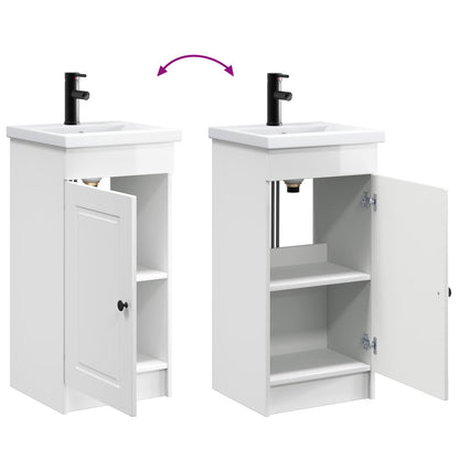 Mobile da bagno con lavabo Bianco Lucido 42 x 40 x 84,5 cm | homemem39