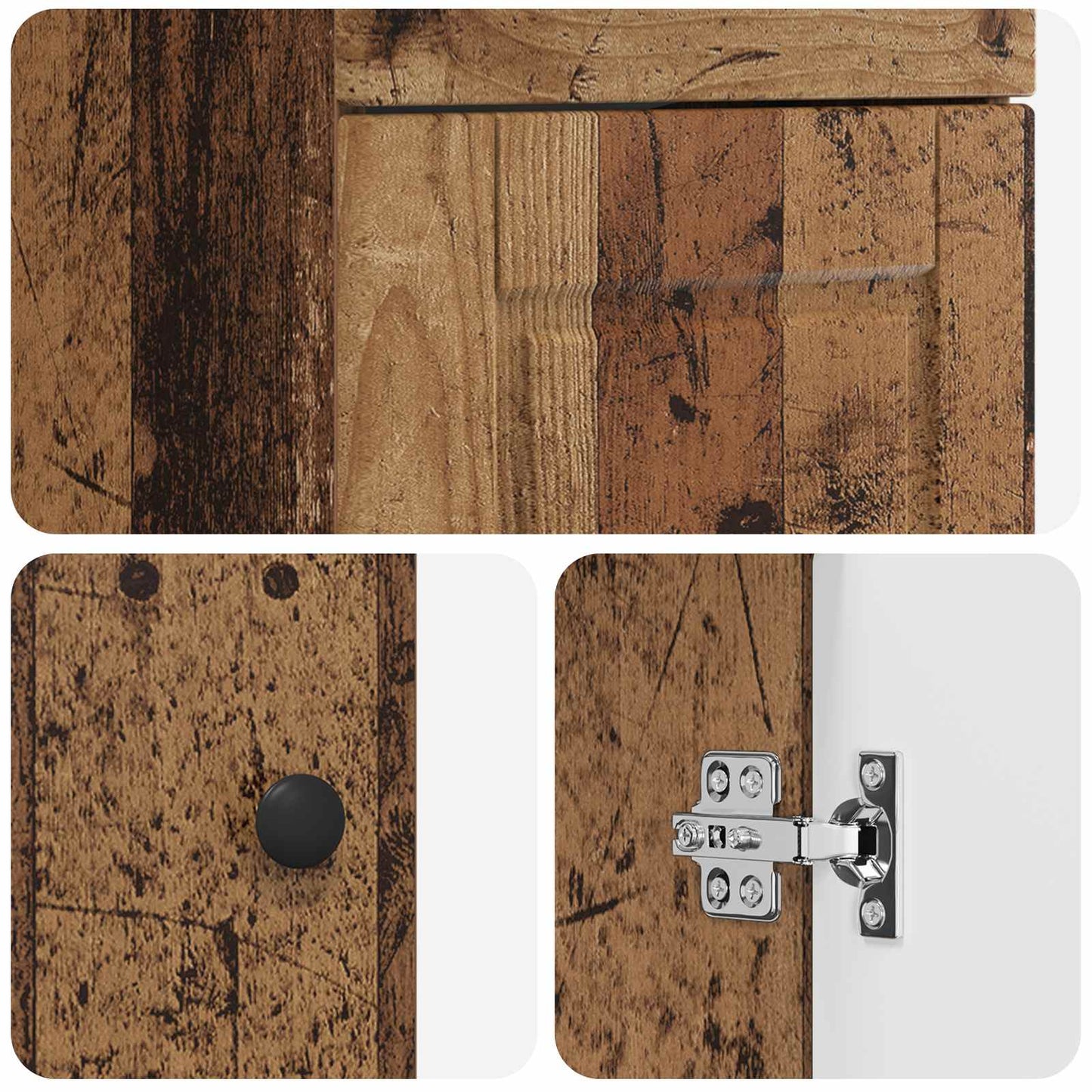 Mobile da bagno con lavabo Legno antico 42 x 40 x 84,5 cm | homemem39