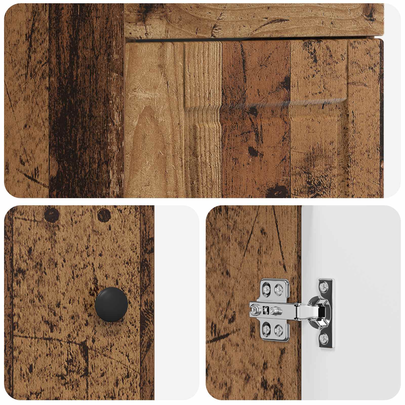 Mobile da bagno con lavabo Legno antico 42 x 40 x 84,5 cm | homemem39