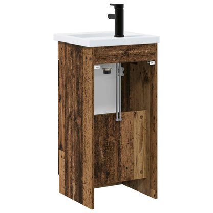 Mobile da bagno con lavabo Legno antico 42 x 40 x 84,5 cm | homemem39