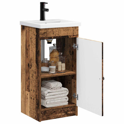 Mobile da bagno con lavabo Legno antico 42 x 40 x 84,5 cm | homemem39
