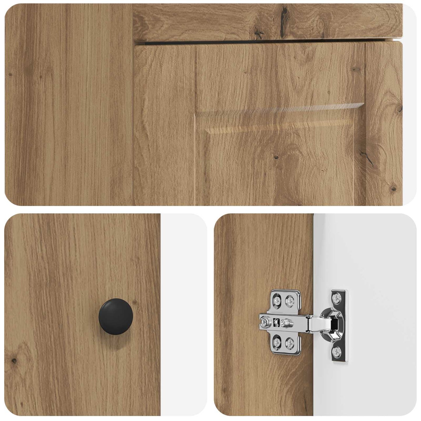 Mobile da bagno con lavabo Rovere Artigianale 42 x 40 x 84,5 cm | homemem39