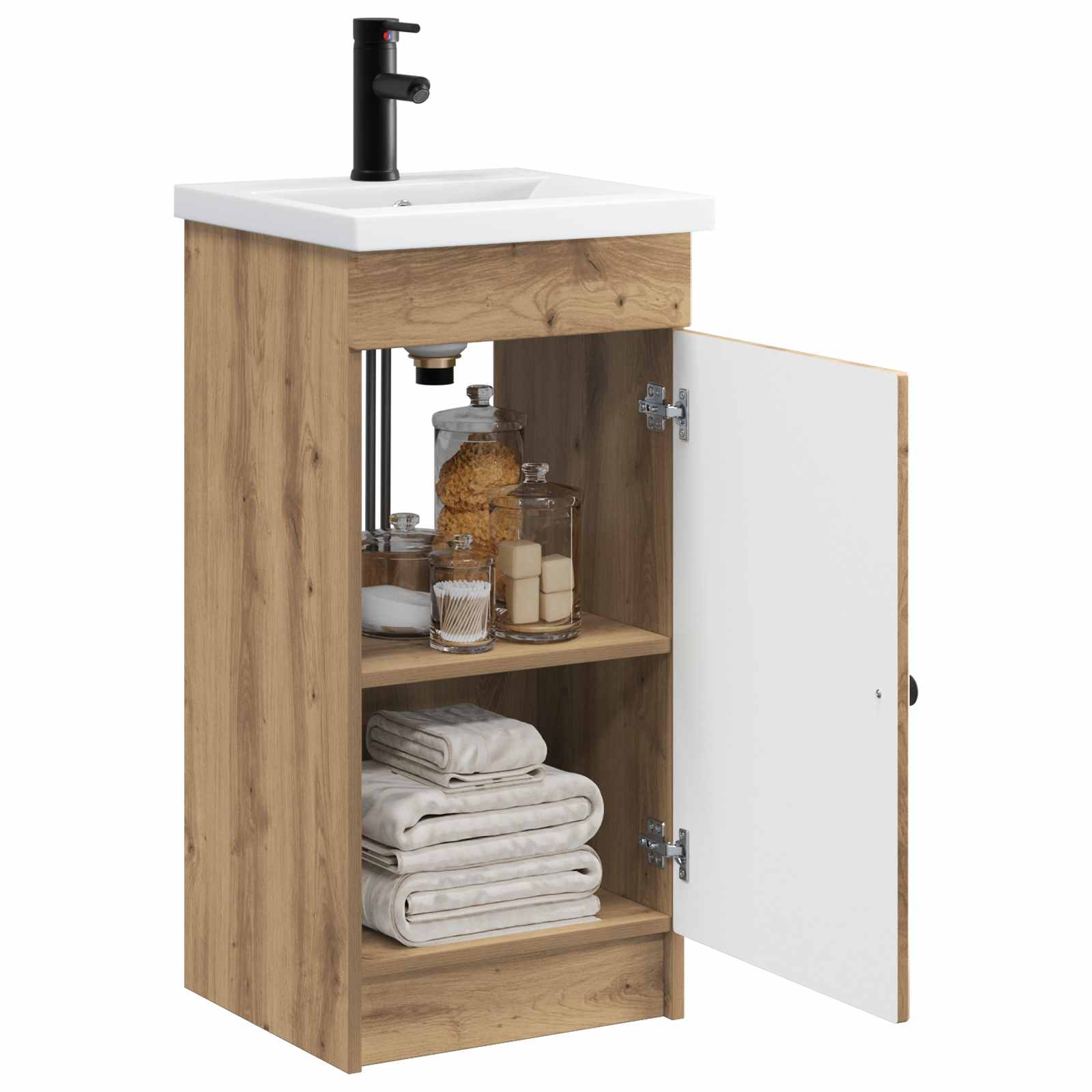 Mobile da bagno con lavabo Rovere Artigianale 42 x 40 x 84,5 cm | homemem39