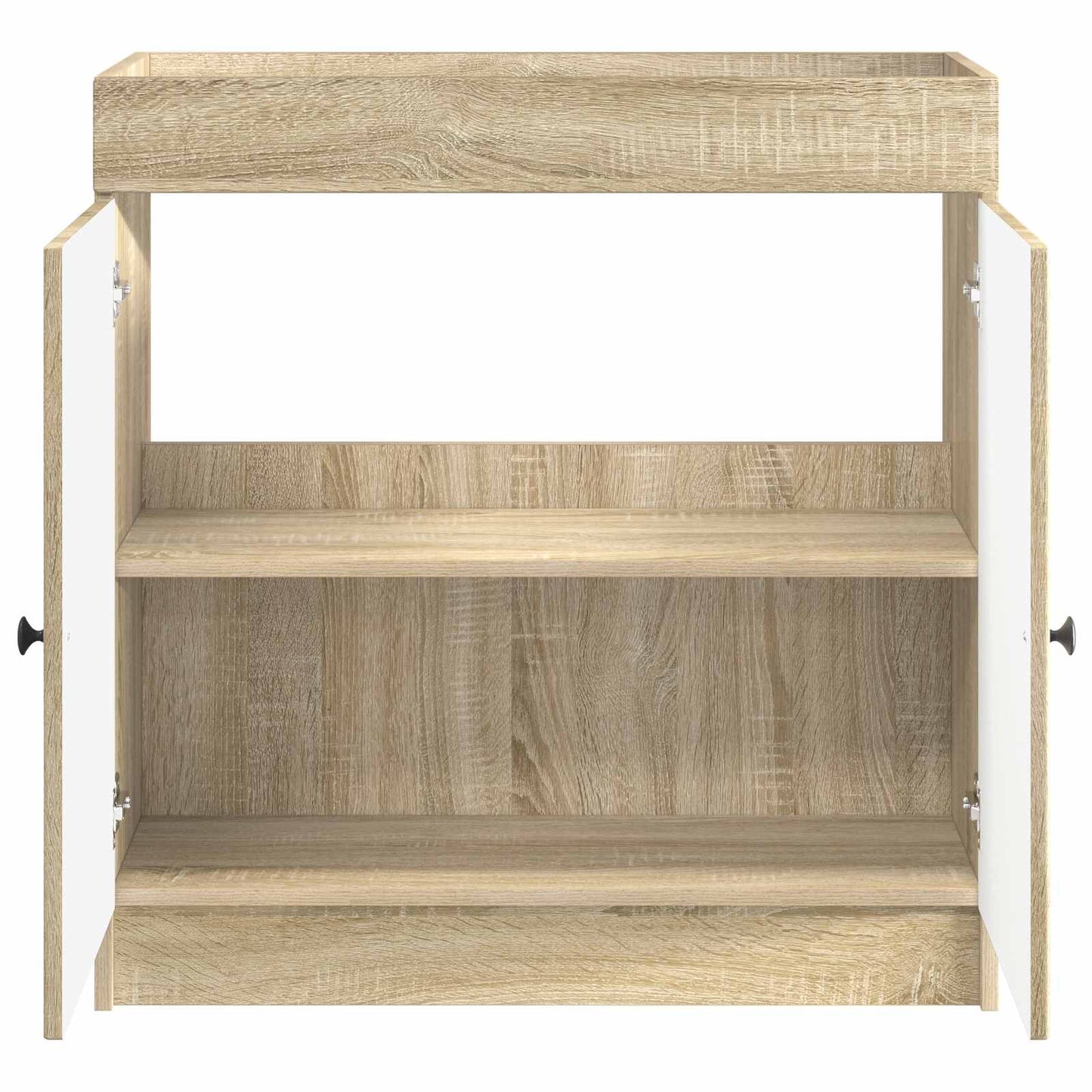 Mobiletto da bagno sotto il lavello Rovere Sonoma | homemem39