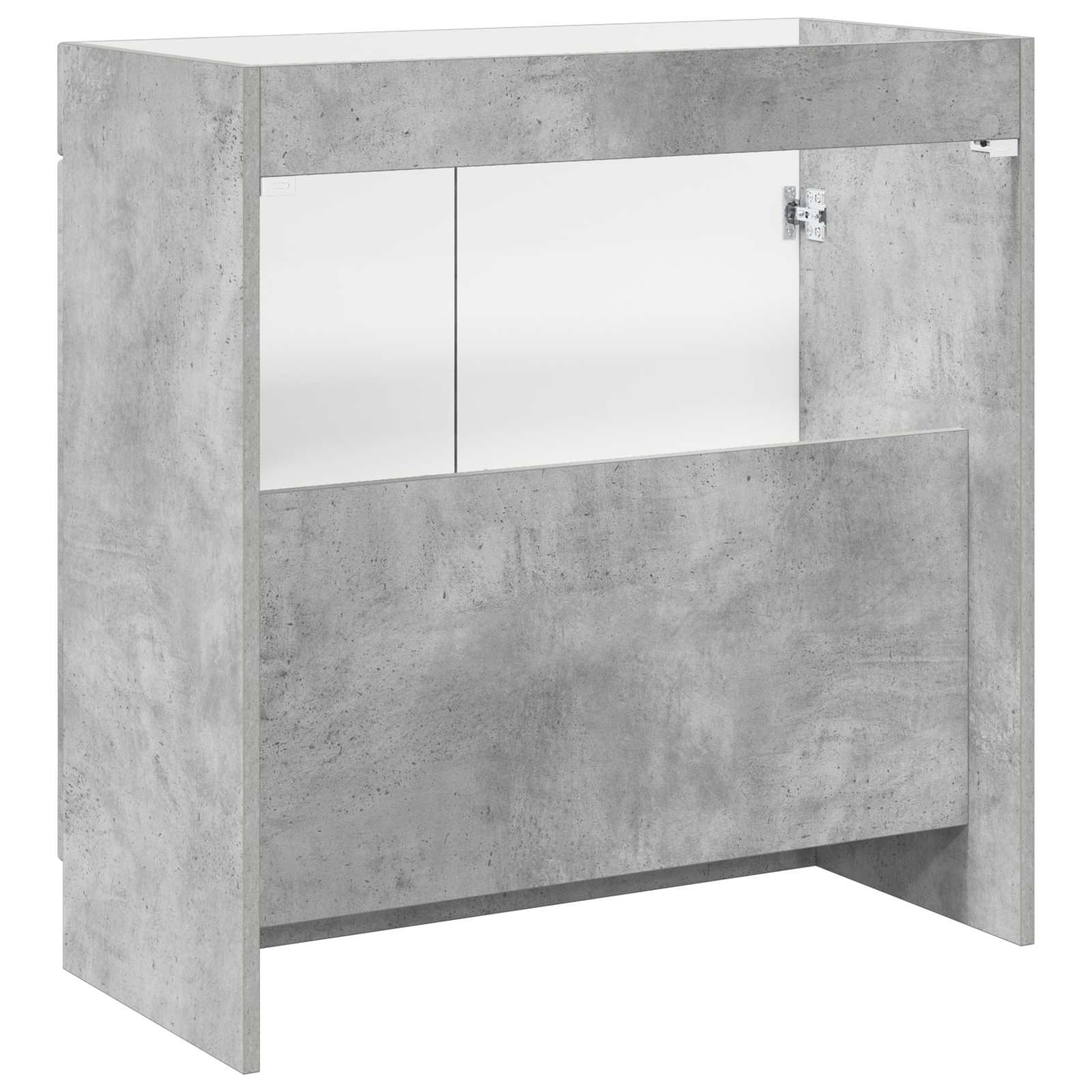 Mobiletto da bagno sotto il lavello Grigio Cemento | homemem39