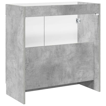 Mobiletto da bagno sotto il lavello Grigio Cemento | homemem39