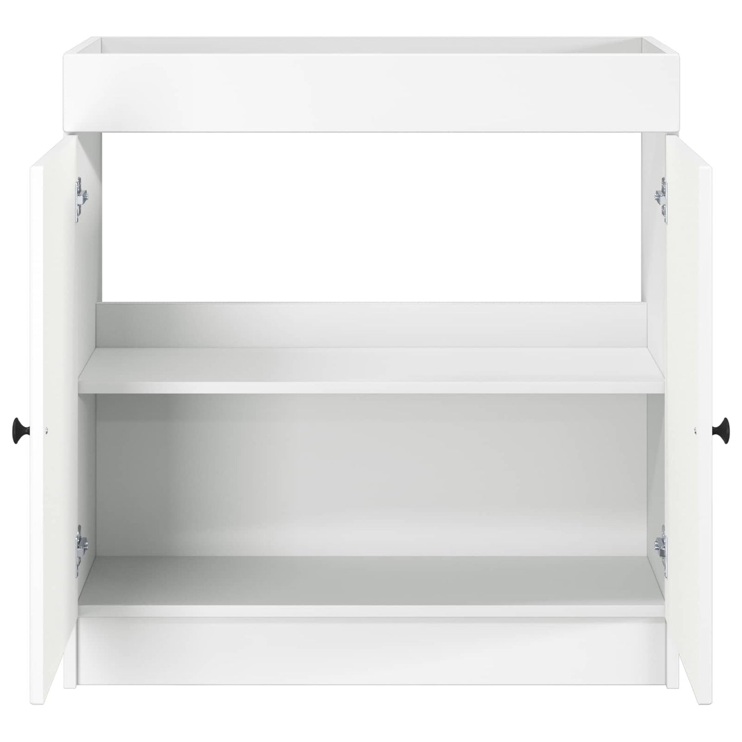 Mobiletto da bagno sotto il lavello Bianco 78,5 x 37,5 x 81 cm | homemem39