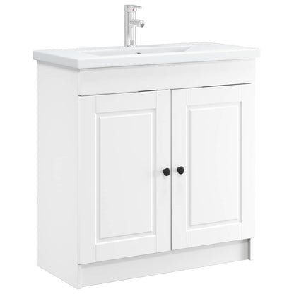 Mobiletto da bagno sotto il lavello Bianco 78,5 x 37,5 x 81 cm | homemem39