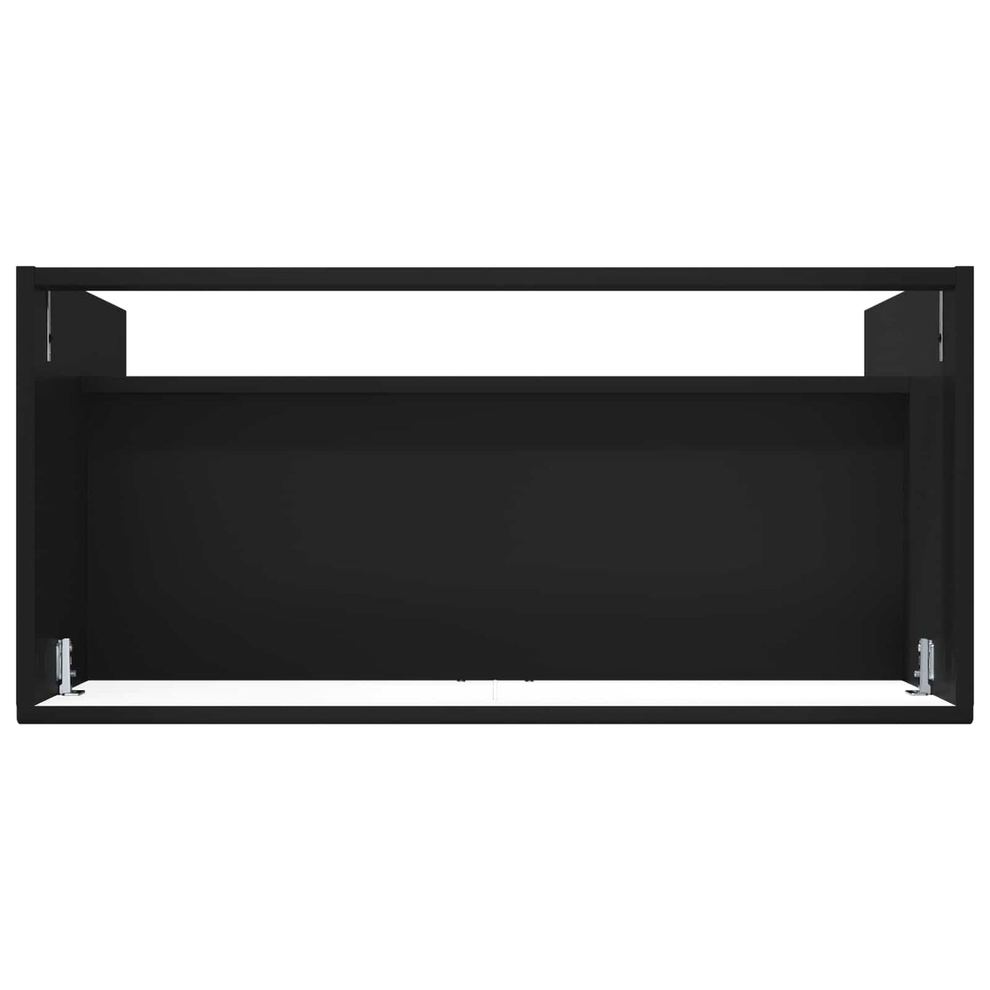 Mobiletto da bagno sotto il lavello Nero 78,5 x 37,5 x 81 cm | homemem39
