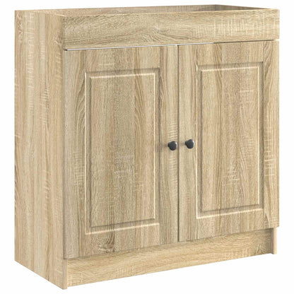 Mobiletto da bagno sotto il lavello Rovere Sonoma | homemem39