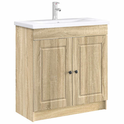 Mobiletto da bagno sotto il lavello Rovere Sonoma | homemem39