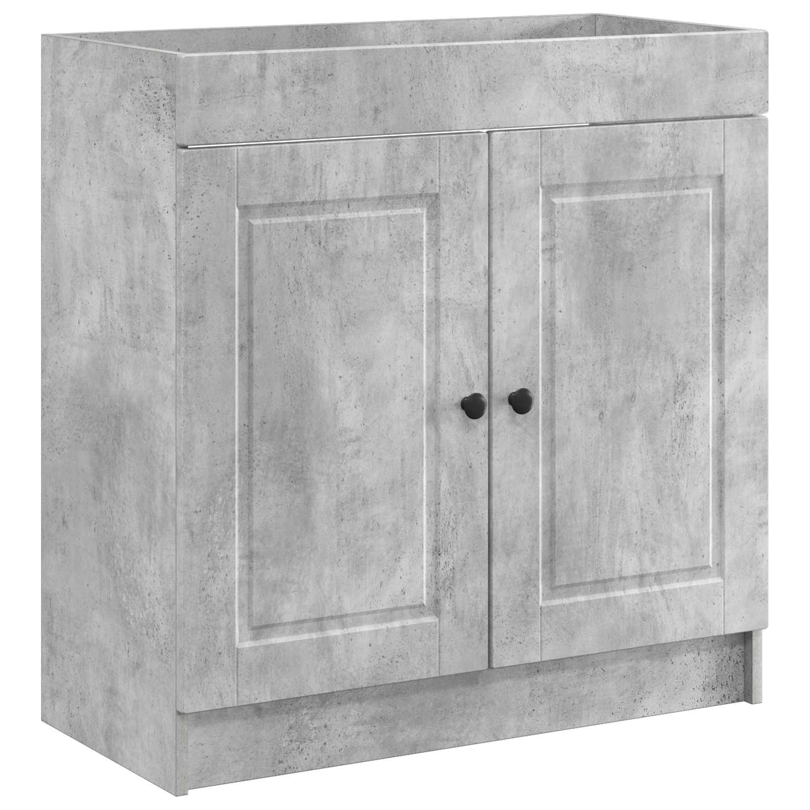 Mobiletto da bagno sotto il lavello Grigio Cemento | homemem39