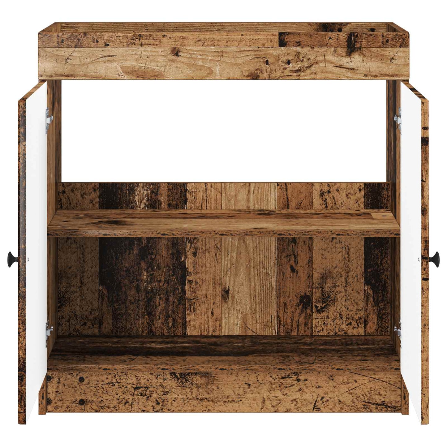 Mobiletto da bagno sotto il lavello Legno antico | homemem39