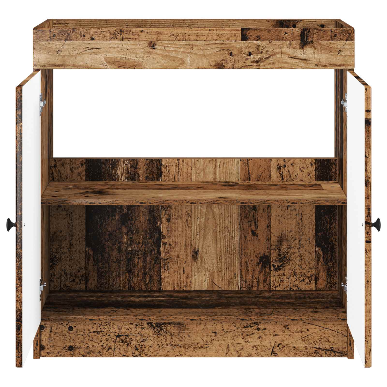 Mobiletto da bagno sotto il lavello Legno antico | homemem39