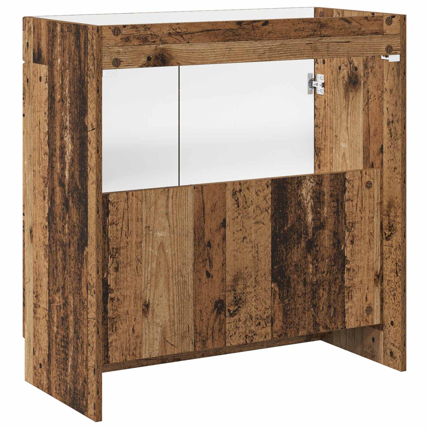 Mobiletto da bagno sotto il lavello Legno antico | homemem39
