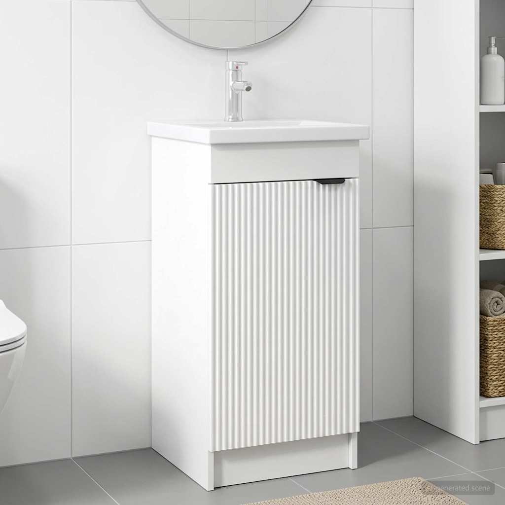 Mobile da bagno con lavabo Bianco 42 x 40 x 84,5 cm | homemem39