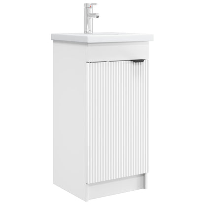 Mobile da bagno con lavabo Bianco 42 x 40 x 84,5 cm | homemem39