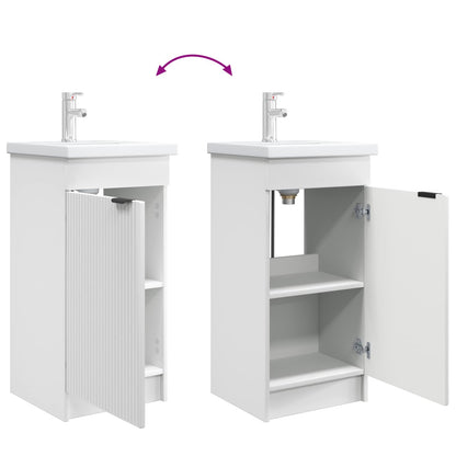 Mobile da bagno con lavabo Bianco 42 x 40 x 84,5 cm | homemem39