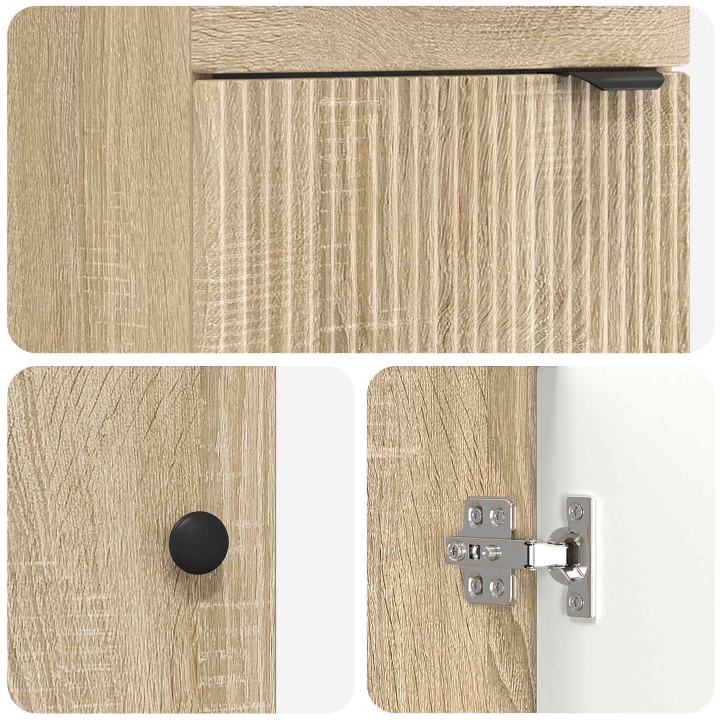 Mobile da bagno con lavabo Rovere Sonoma 42 x 40 x 84,5 cm | homemem39