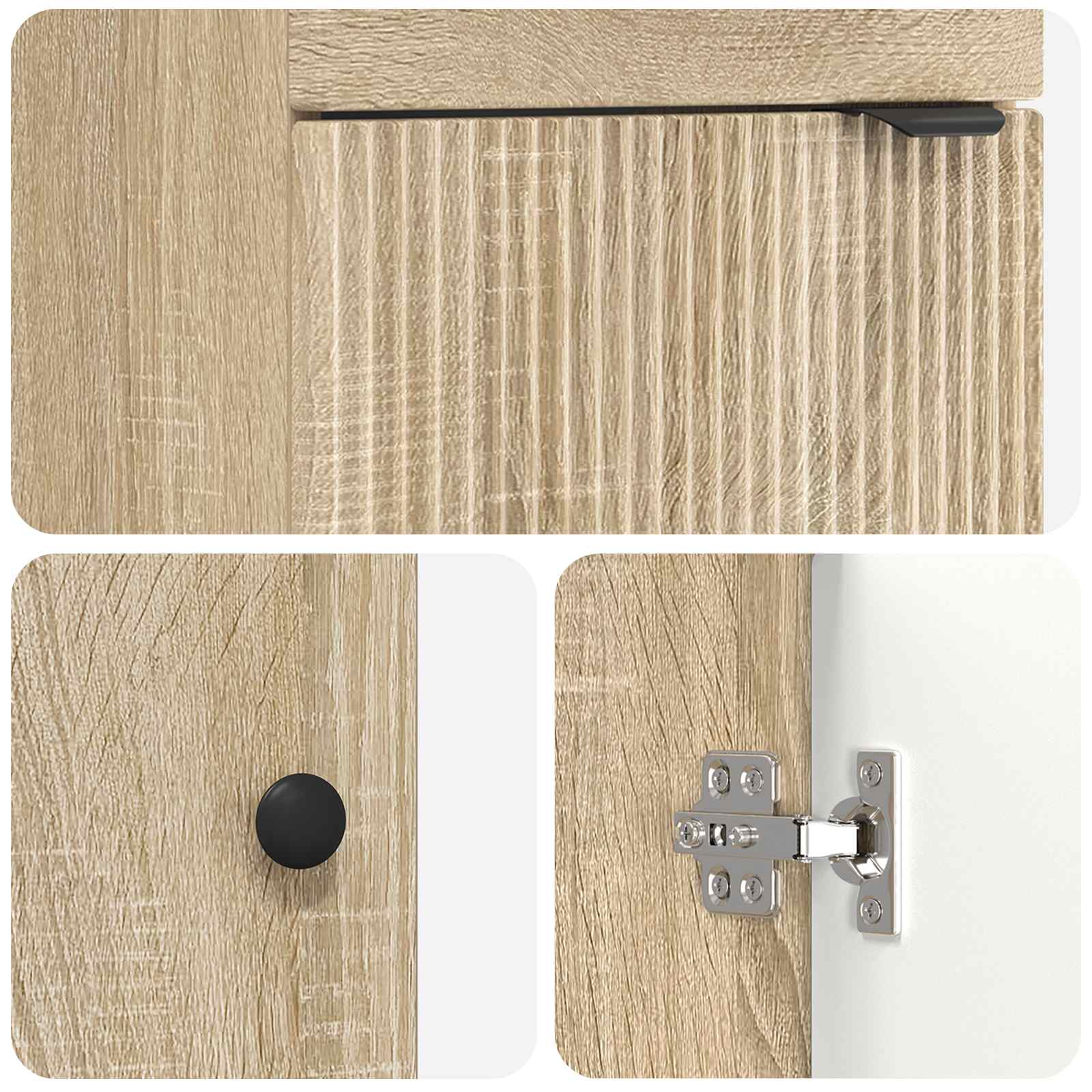 Mobile da bagno con lavabo Rovere Sonoma 42 x 40 x 84,5 cm | homemem39
