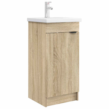 Mobile da bagno con lavabo Rovere Sonoma 42 x 40 x 84,5 cm | homemem39