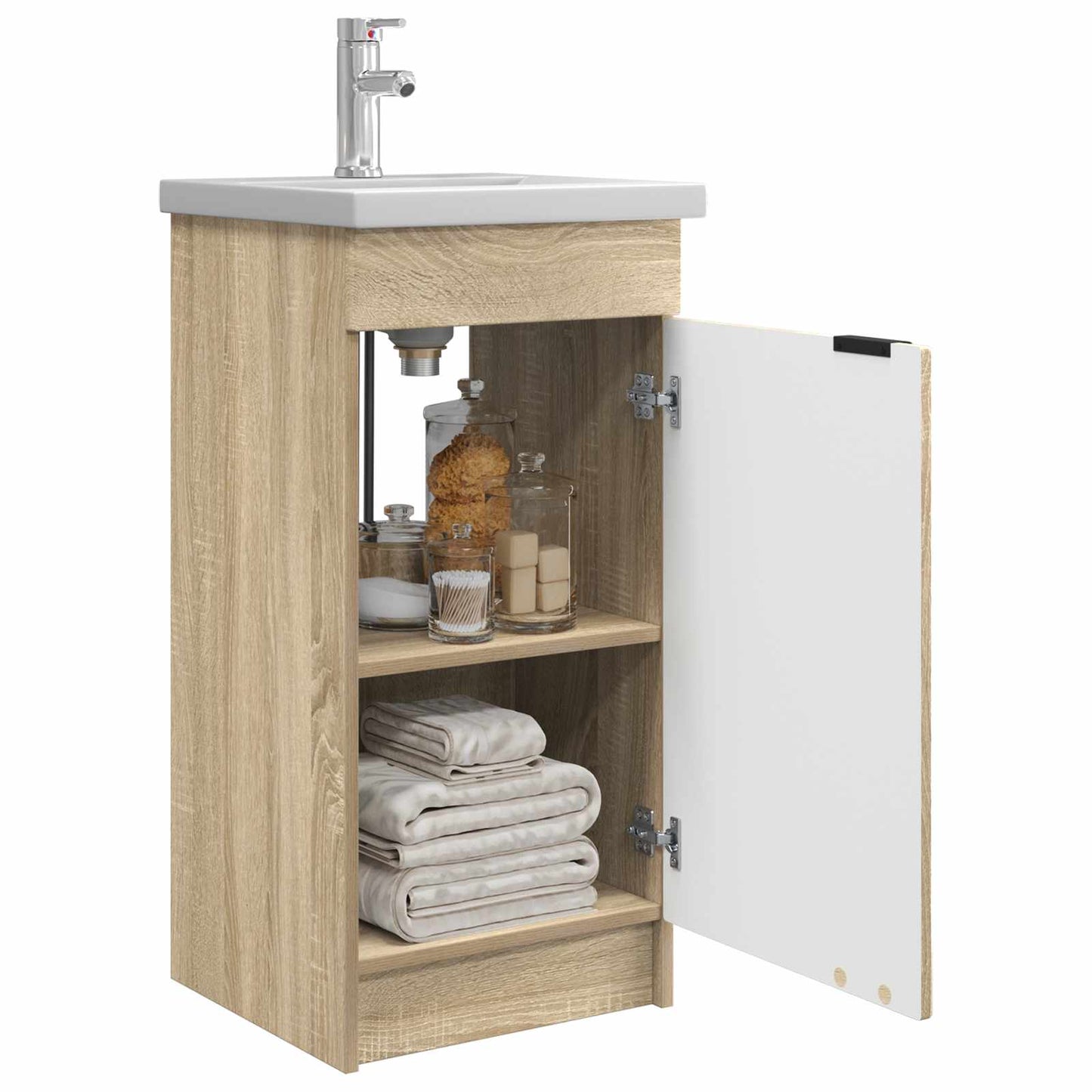 Mobile da bagno con lavabo Rovere Sonoma 42 x 40 x 84,5 cm | homemem39