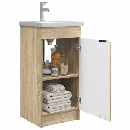 Mobile da bagno con lavabo Rovere Sonoma 42 x 40 x 84,5 cm | homemem39