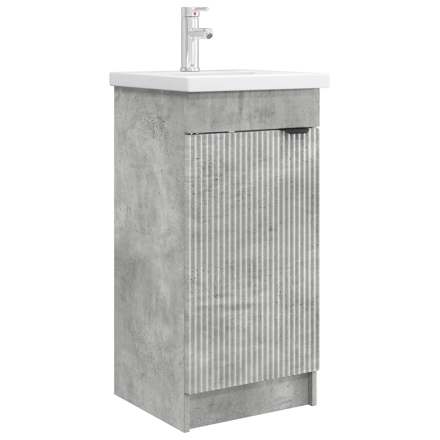 Mobile da bagno con lavabo Grigio Cemento 42 x 40 x 84,5 cm | homemem39