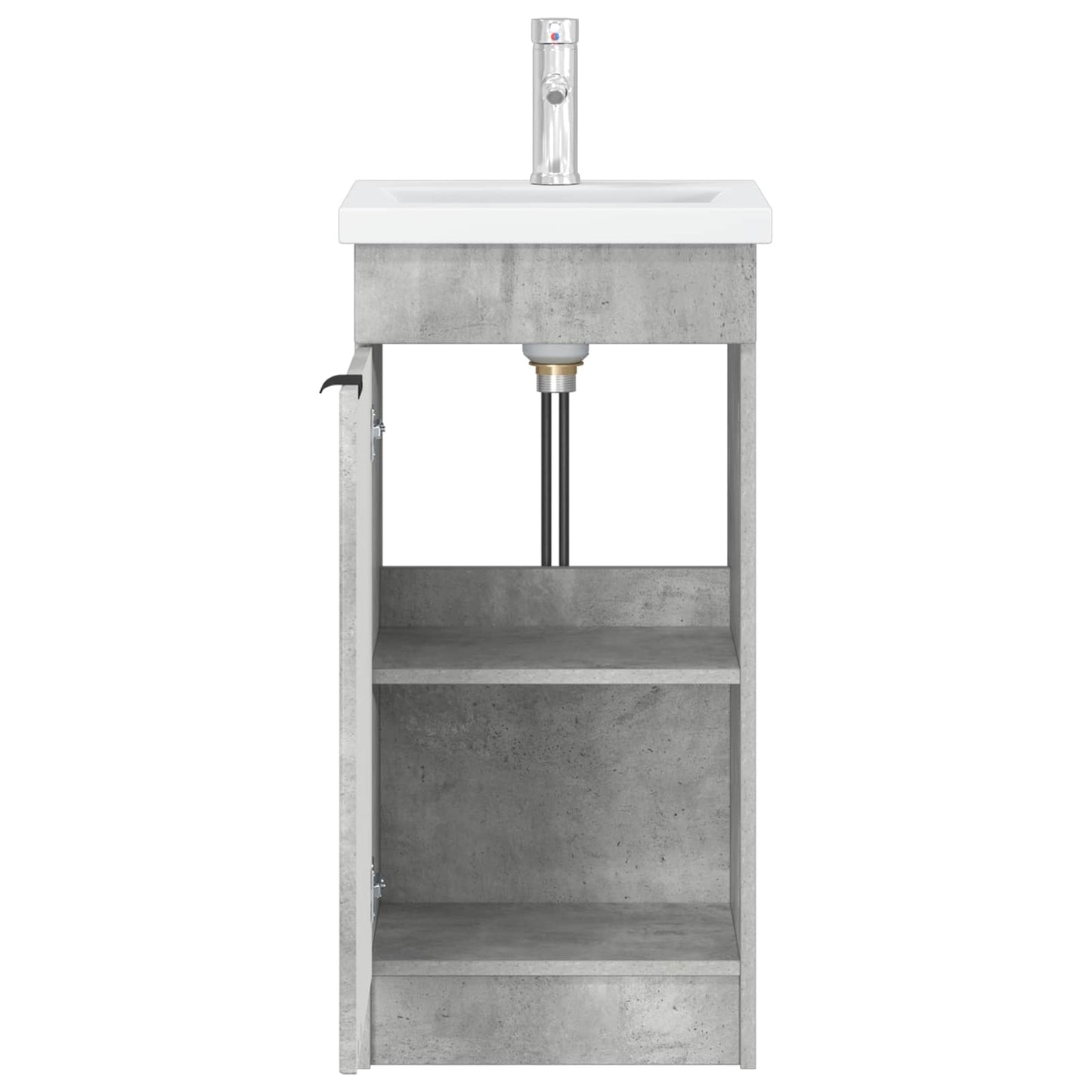 Mobile da bagno con lavabo Grigio Cemento 42 x 40 x 84,5 cm | homemem39