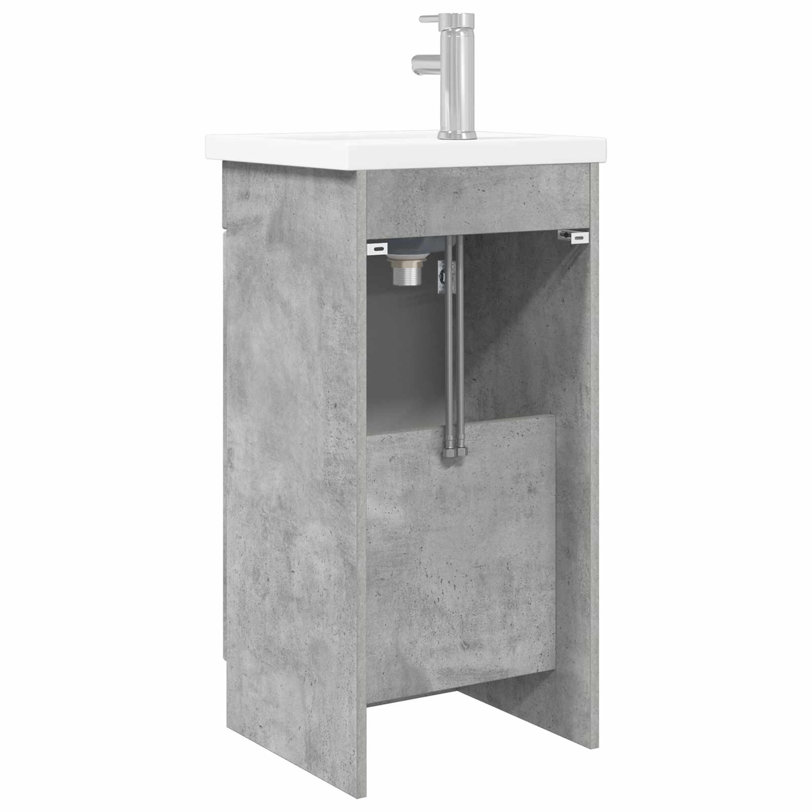 Mobile da bagno con lavabo Grigio Cemento 42 x 40 x 84,5 cm | homemem39