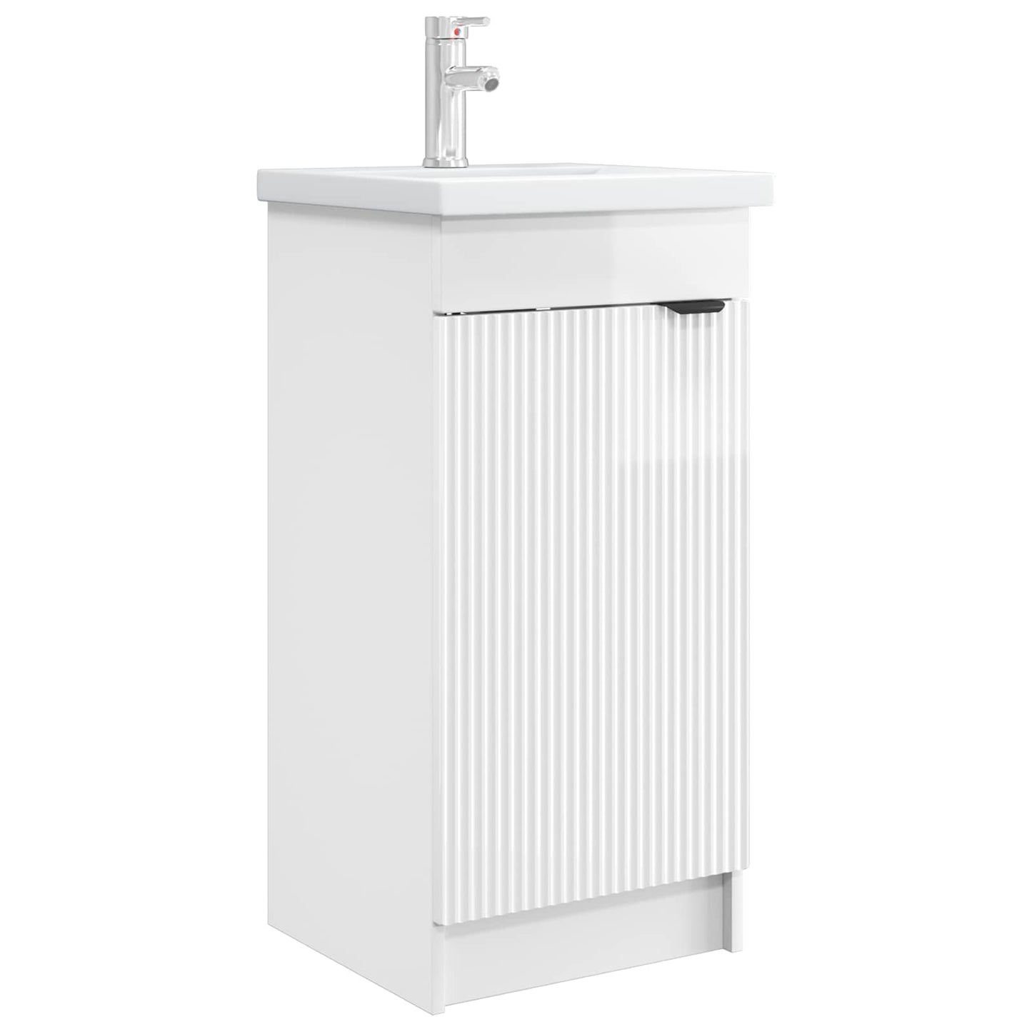 Mobile da bagno con lavabo Bianco Lucido 42 x 40 x 84,5 cm | homemem39