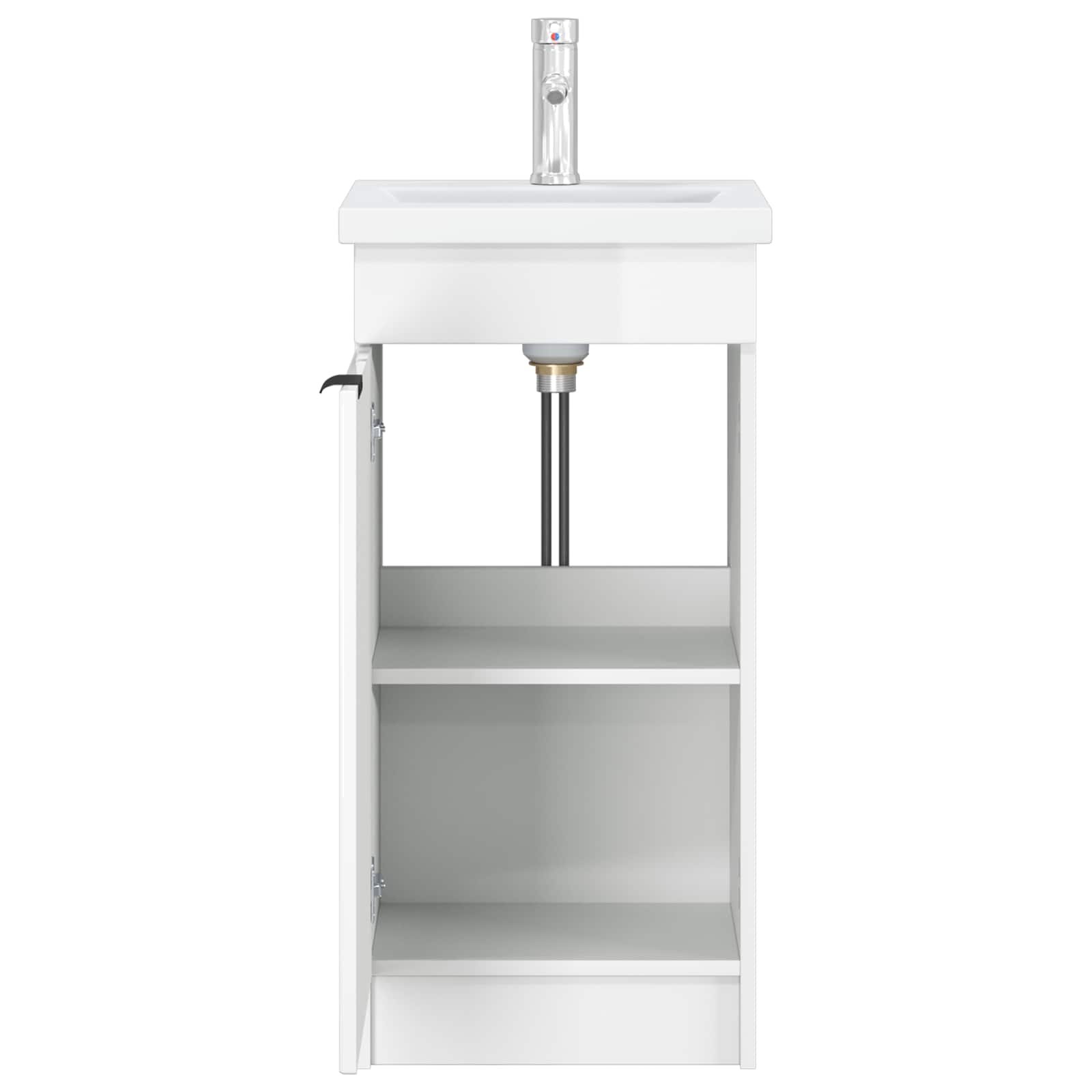 Mobile da bagno con lavabo Bianco Lucido 42 x 40 x 84,5 cm | homemem39
