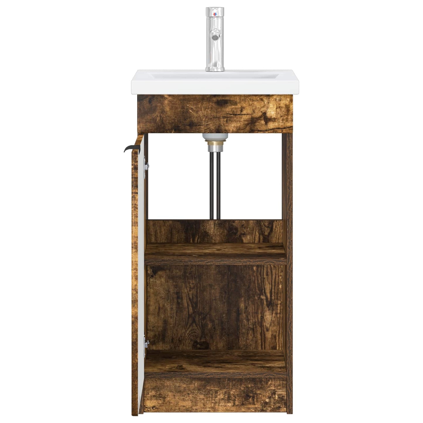 Mobile da bagno con lavabo Rovere Fumo 42 x 40 x 84,5 cm | homemem39