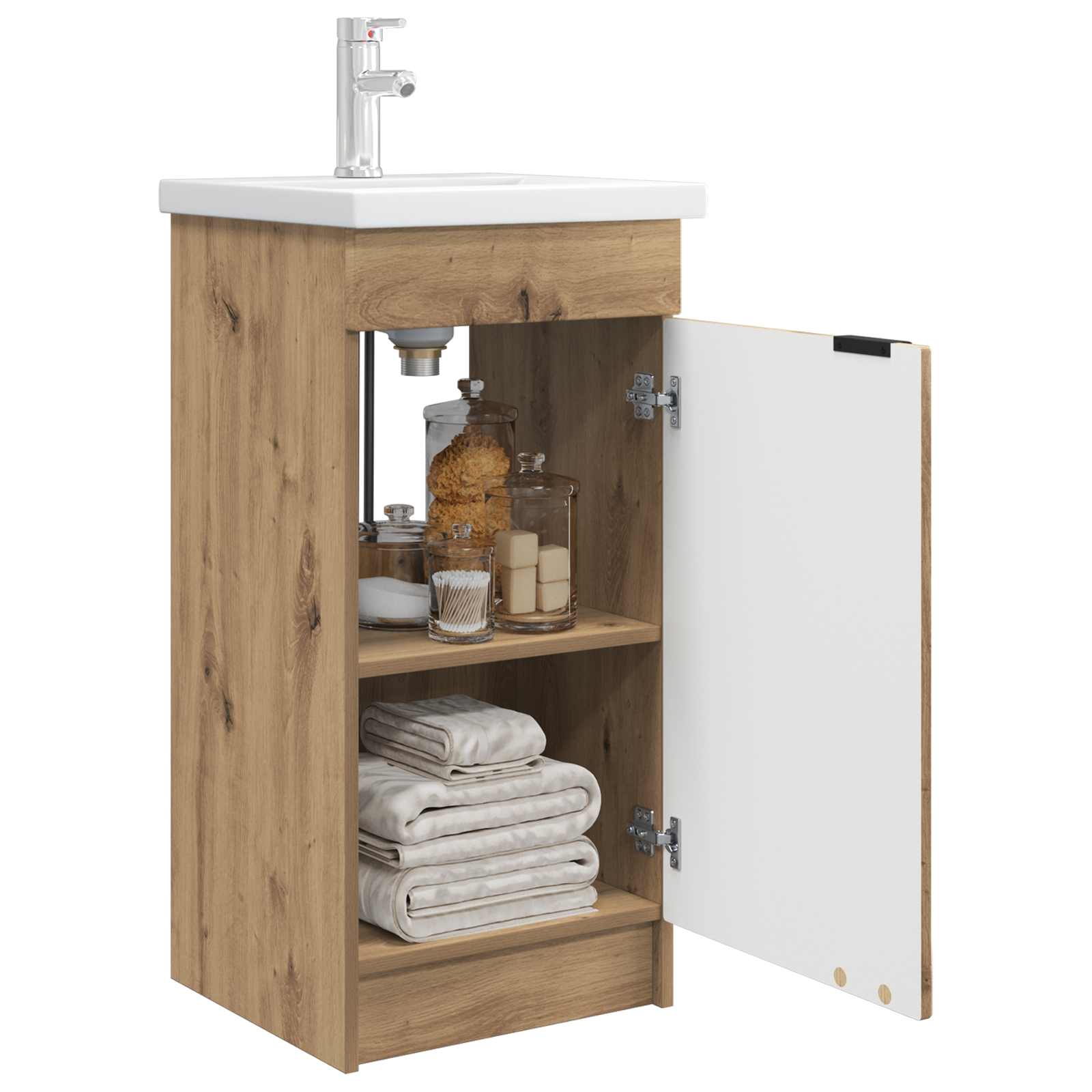 Mobile da bagno con lavabo Rovere Artigianale 42 x 40 x 84,5 cm | homemem39