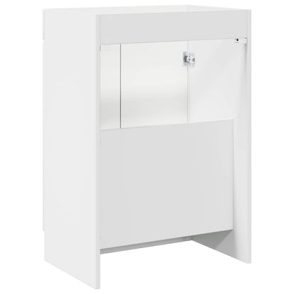 Mobiletto da bagno sotto il lavello Bianco 56 x 37,5 x 81 cm | homemem39