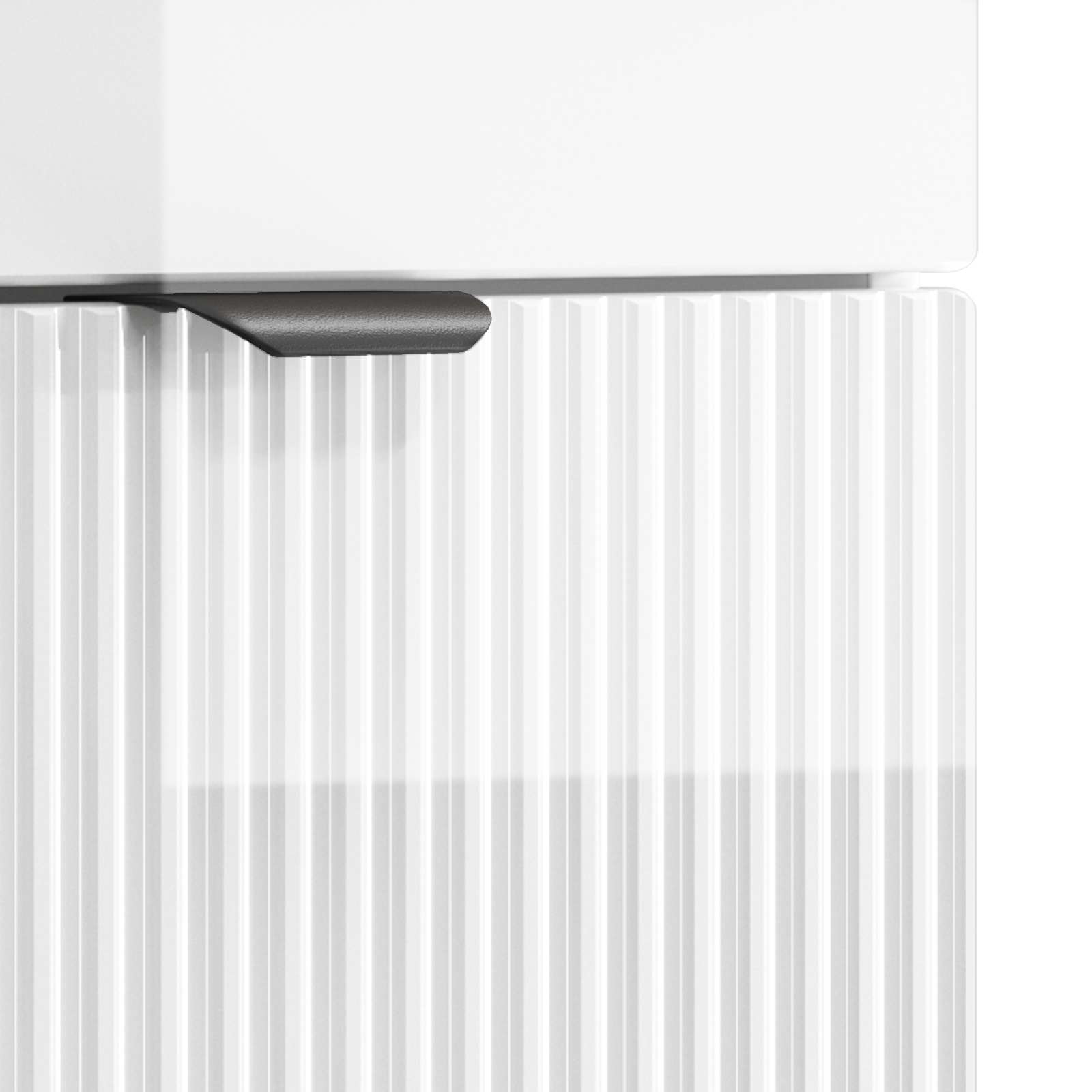 Mobiletto da bagno sotto il lavello Bianco Lucido | homemem39