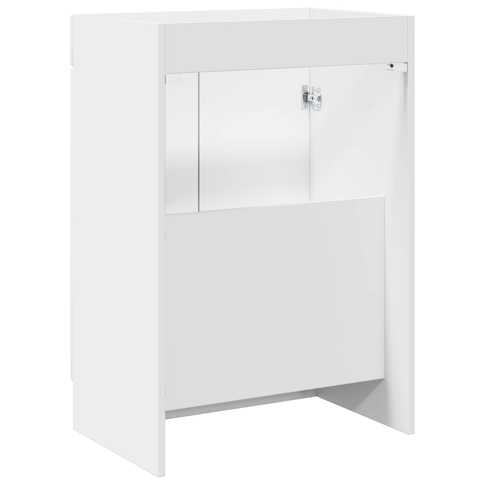 Mobiletto da bagno sotto il lavello Bianco Lucido | homemem39
