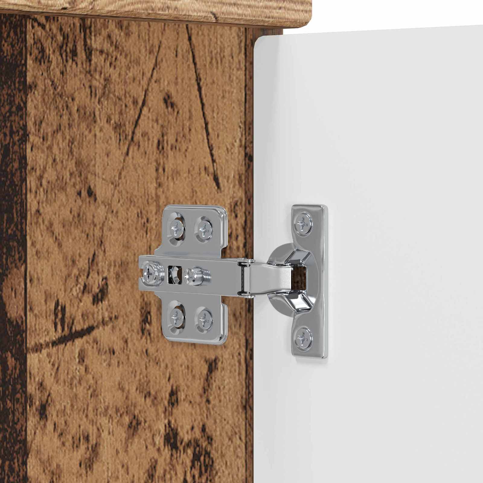 Mobiletto da bagno sotto il lavello Legno antico | homemem39