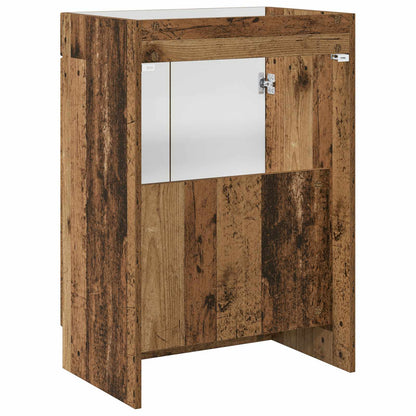 Mobiletto da bagno sotto il lavello Legno antico | homemem39
