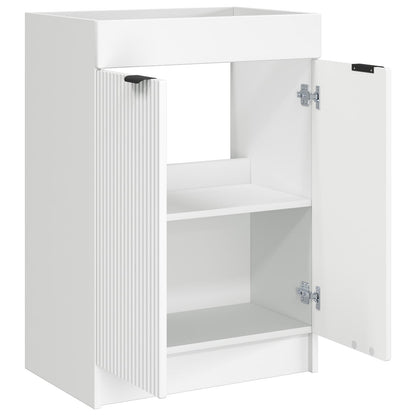 Mobiletto da bagno sotto il lavello Bianco 78,5 x 37,5 x 81 cm | homemem39