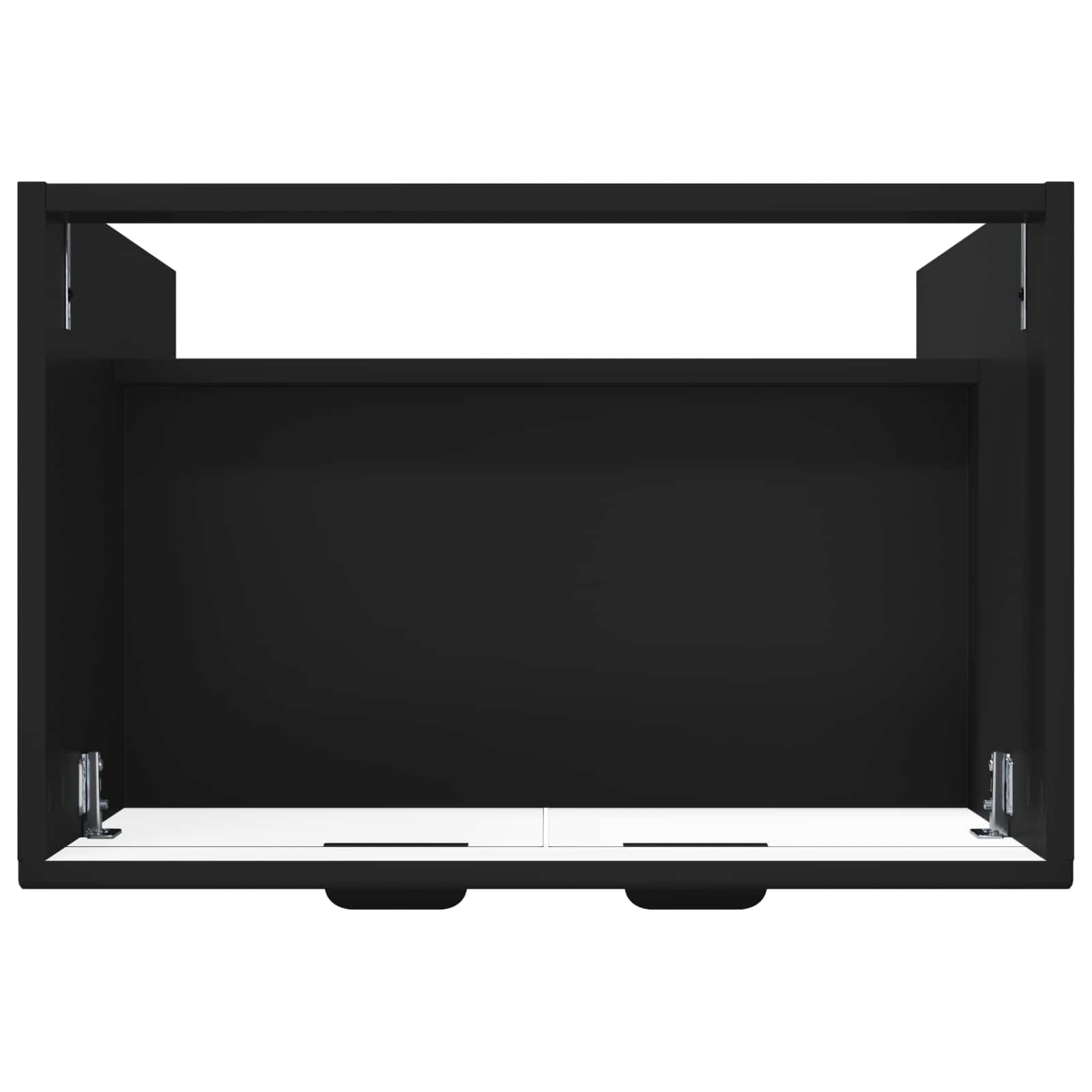 Mobiletto da bagno sotto il lavello Nero 78,5 x 37,5 x 81 cm | homemem39