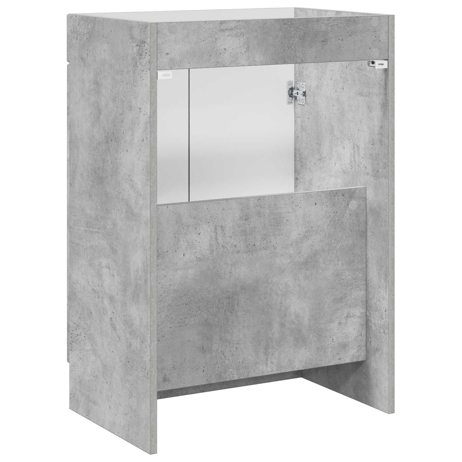 Mobiletto da bagno sotto il lavello Grigio Cemento | homemem39