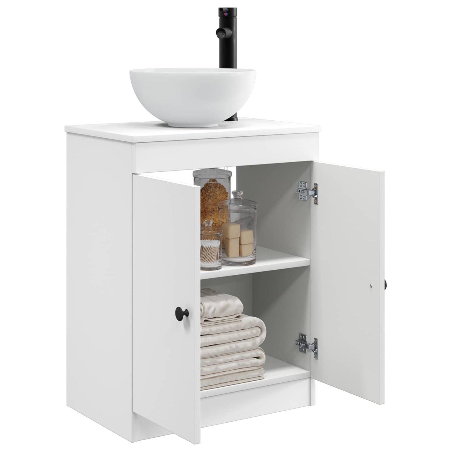 Mobile da bagno con lavabo Bianco 54 x 35 x 83 cm