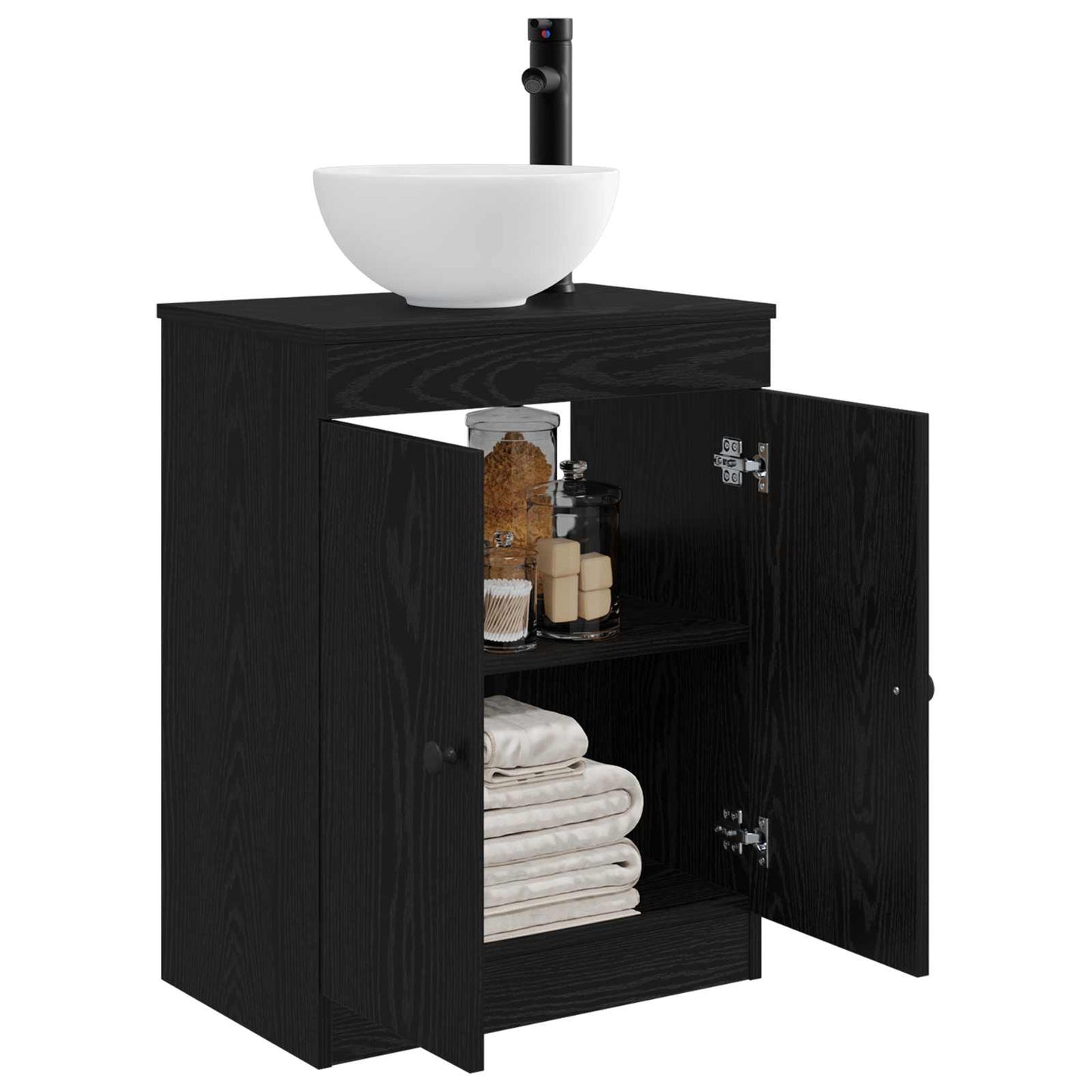 Mobile da bagno con lavabo Nero 54 x 35 x 83 cm | homemem39