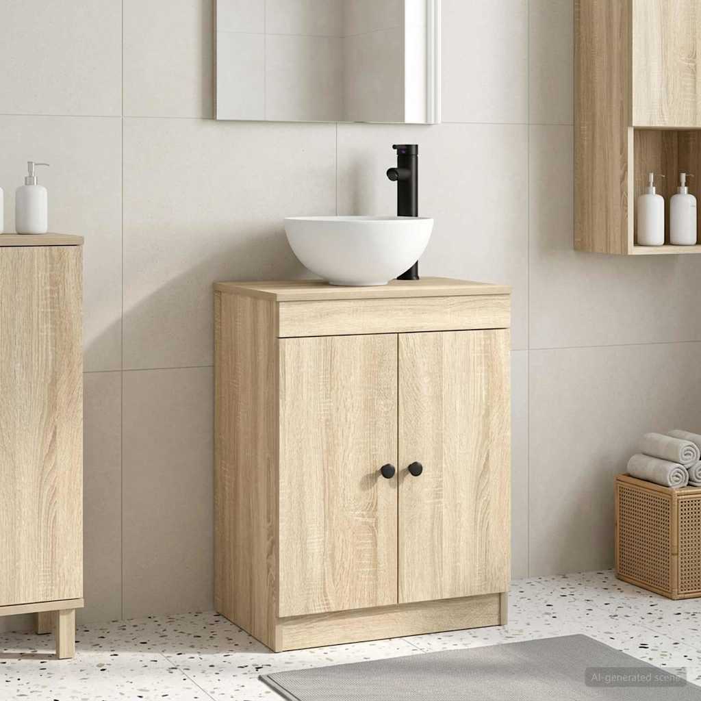 Mobile da bagno con lavabo Rovere Sonoma 54 x 35 x 83 cm | homemem39