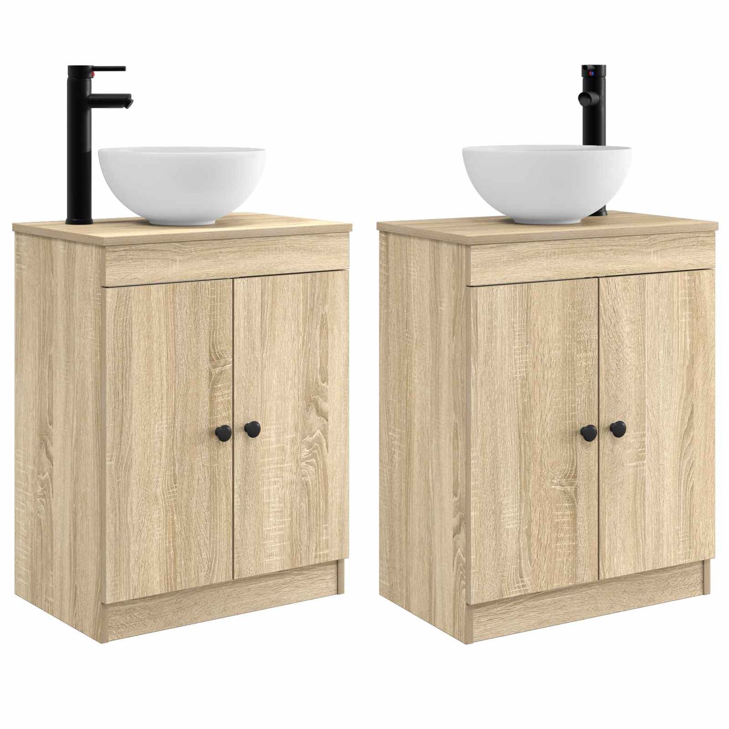 Mobile da bagno con lavabo Rovere Sonoma 54 x 35 x 83 cm | homemem39