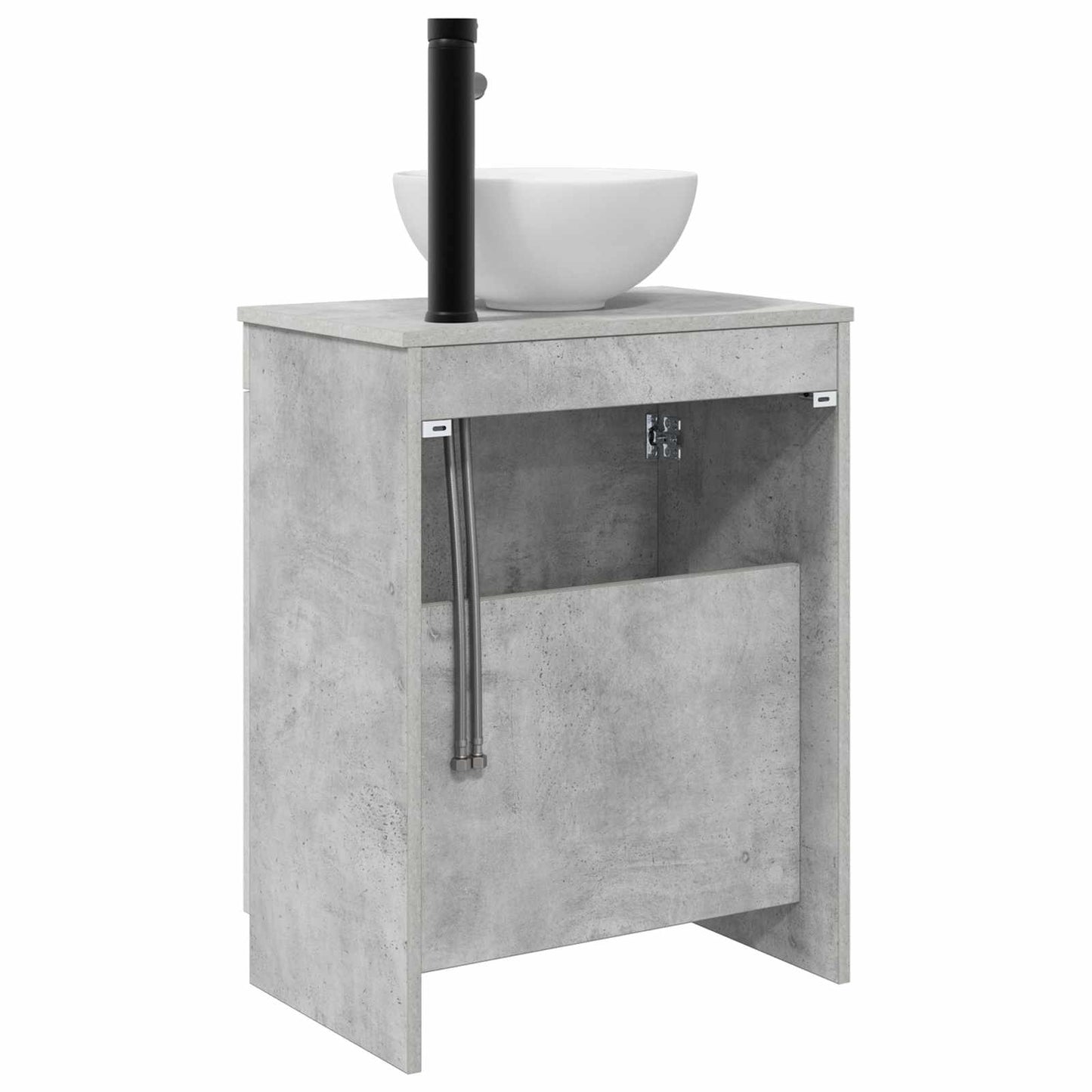 Mobile da bagno con lavabo Grigio Cemento 54 x 35 x 83 cm | homemem39