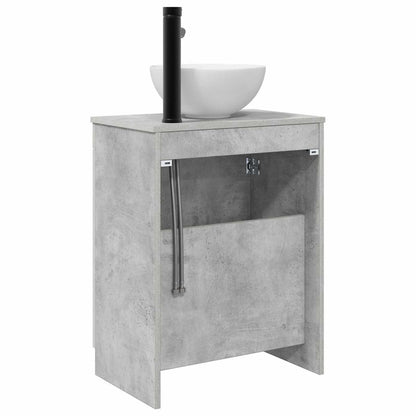Mobile da bagno con lavabo Grigio Cemento 54 x 35 x 83 cm | homemem39