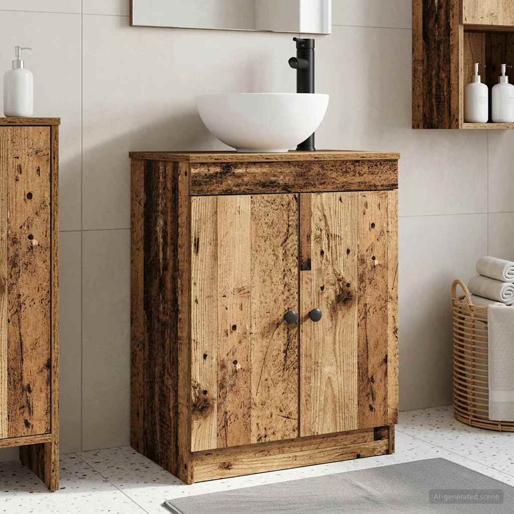 Mobile da bagno con lavabo Legno antico 54 x 35 x 83 cm | homemem39
